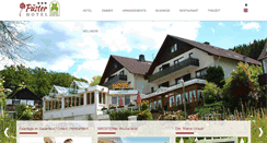 Desktop Screenshot of hotel-puester.de